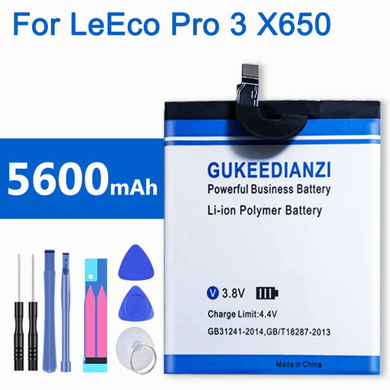 LTF26A 5600 мАч аккумулятор высокой емкости для LeTV LeEco Le Pro 3 AI X650 5 дюймов X651 X653 X656 X658 X659 +