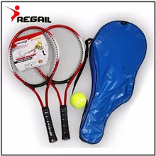 Tennis-Racket Carbon-Fiber Training Raquete-De-Tennis Free-Ball Top-Steel-Material 