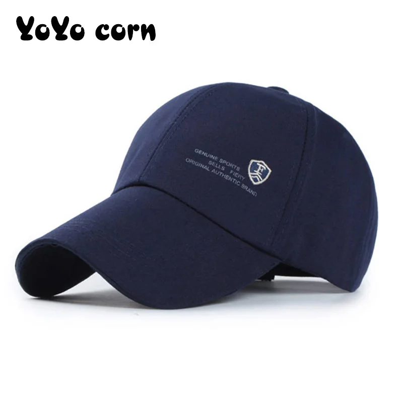 

YOYOCORN men female cap black baseball hat women Sports break caps women's men solid unisex black women men's baseball cap