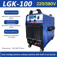 

Air Cutting Plasma Machine LGK/CUT Cutting ARC Welding Machine 220V 380V Metal Cutting Built-in/external Air Pump Plasma Welders