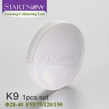 1 шт./компл. D28 30 36 40 мм F55 75 120 150 мм K9 один вогнутая выпуклая 1064nm лазерной фокусировки объектива коллиматора металлических сварочный аппарат