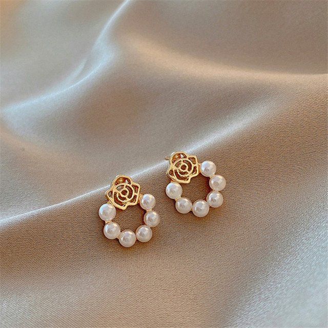 Fashion Star Moon Earrings For Women Asymmetrical High Sense Earrings Exquisite Earring 2021 Trend Jewelry