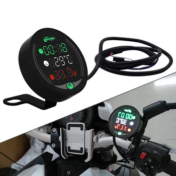 

Motorcycle Gauge Display Table Voltmeter Water Temp Clock Time Charge USB For BMW F800GS F800GT F800S F800ST Adventure F800 GS/R