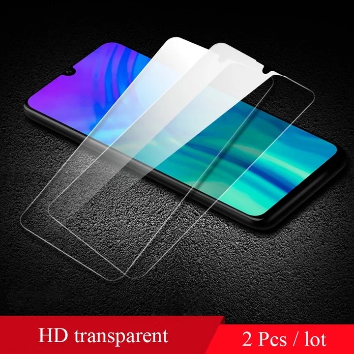 2Pcs HD transparent 2 шт. закаленное стекло для UMIDIGI power 3 A5 S3 Pro F2 X защита экрана против Blu-Ray Защитное стекло для UMIDIGI X F1 A5 S3 Pro - Цвет: 2Pcs HD transparent