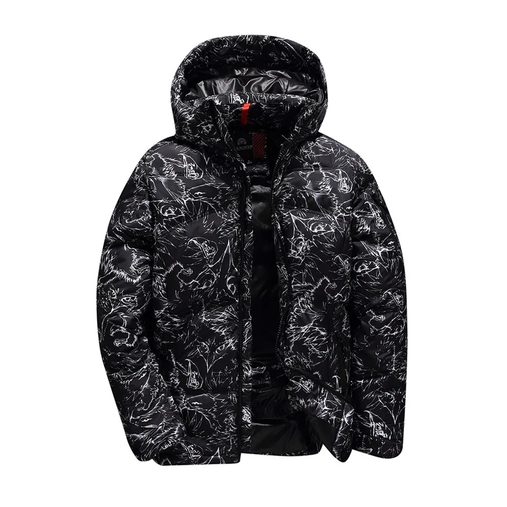 

2019 New Autumn Winter Jackets Fashion Men's Casual Pocket Button Thermal Leather Jacket Top Coat Quilted Jackets Men Cloth