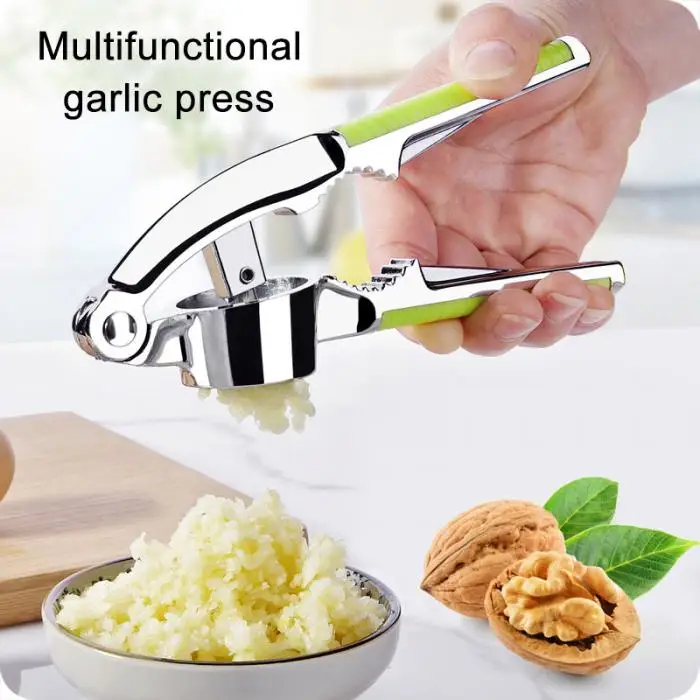 

Stainless Steel Garlic Presses Alloy Crusher Fruit Vegetable Cooking Tools Kitchen Squeeze Tools DAG-ship