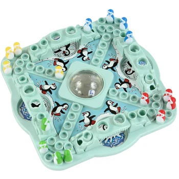 

Party Board Game Jumping Penguin Popin Tablegame Interactive 3D Funny Kids Gift Flying Chess Intelligence Educational Toys ABS