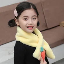 Зимний шарф для женщин, мужчин, детей, уплотненная шерсть, однотонный шарф, уличная детская теплая Scarf2019#4