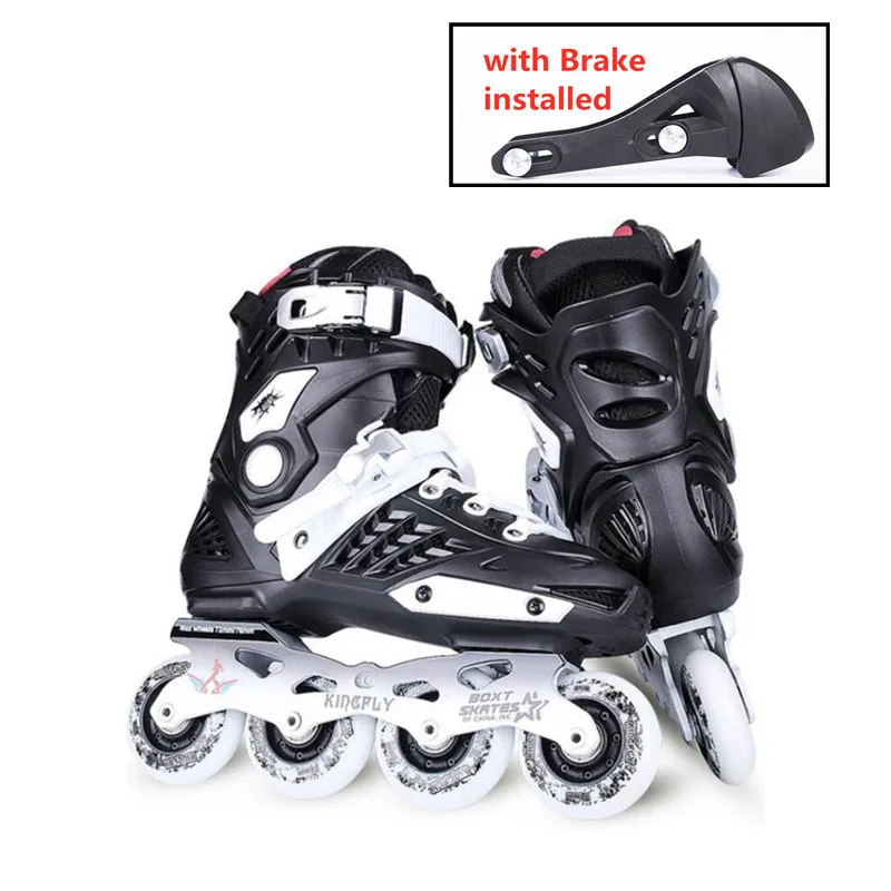 1pc black Adult Inline Roller Skate Shoes Brakes Pad Brake Blade SaN_bf 