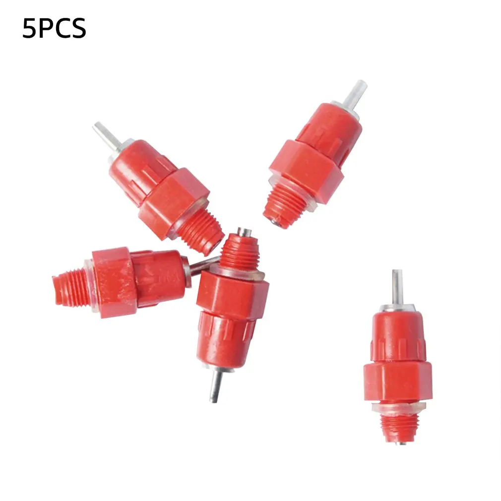 

Automatic Water Feeder Docking Red Head Chicken Drinker Ball Valve Drinker Chicken Drinker Ball Chicken Waterer
