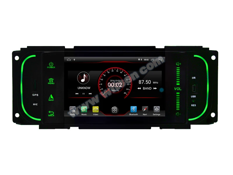 

5" Android 9.0 Pie OS Car Multimedia GPS Radio for Dodge Intrepid 2002-2004 Durango 2002-2003 Dakota 2002-2004 Caravan 2002-2007