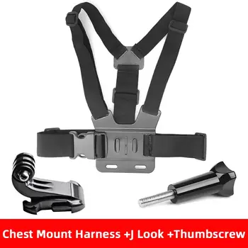 

For GoPro hero 7 6 5 4 3+ Action Sports Video Camera Accessories Kit Selfie Stick For SJCAM Xiaomi Yi 4k mijia Storage Bag Case