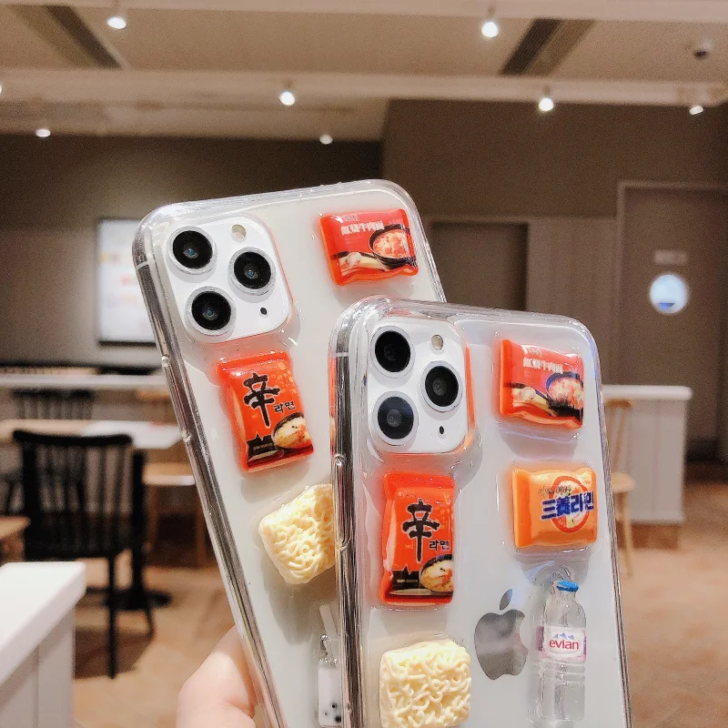 Tfshining INS корейский чехол для телефона для iphone 11 pro max Xr Xs Max X 6 6s 7 8plus милый 3D прозрачный эпоксидный чехол из термополиуретана