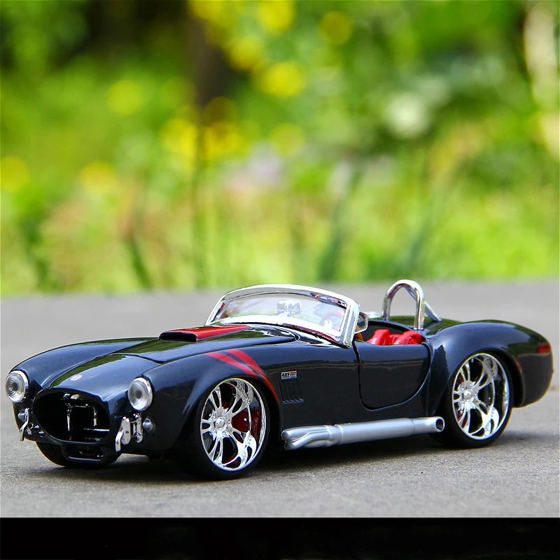 1:24 литье под давлением модель автомобиля 1965 Shelby Cobra оригинальная фабрика