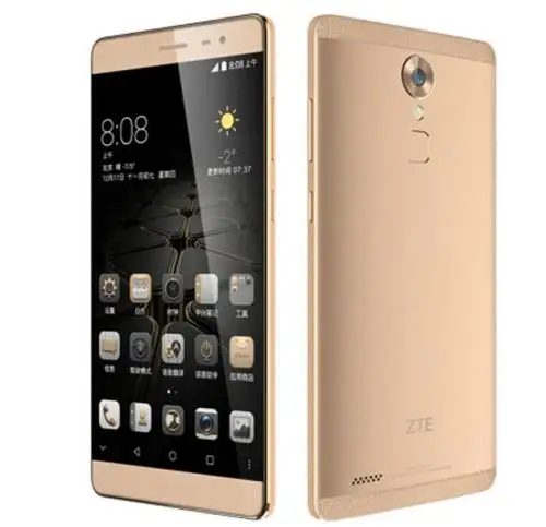 Смартфон zte Axon 7 Max, поддержка нескольких языков, Snapdragon 625, Android 6,0, 6,0 дюймов, 4 Гб ram, 64 ГБ rom, 13,0 МП, отпечаток пальца