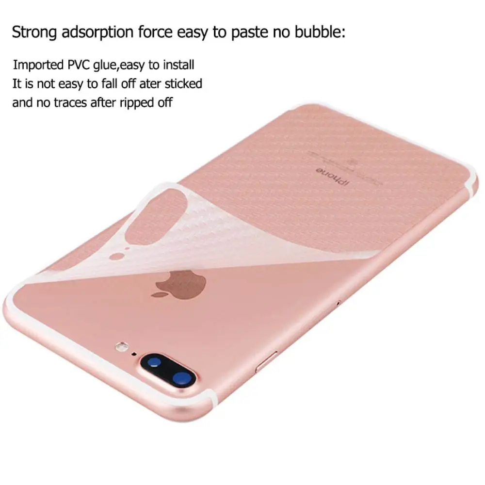 5pcs 3d Terug Carbon Fiber Rear Screen Protector Voor Iphone Xr 8 7 6 6s Plus Xs Max X 11 Pro Max Sticker Bescherming Verre Trempe Phone Screen Protectors Aliexpress