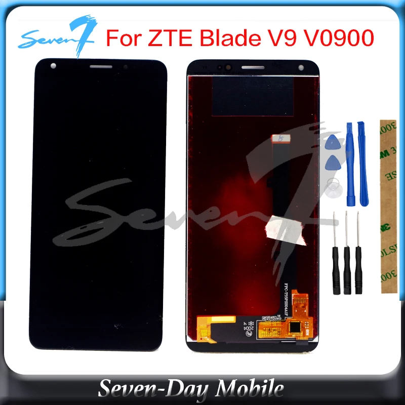 Дешево ЖК дисплей для zte Blade V9 V0900 ЖК дисплей сенсорный экран для zte Blade V9 Vita ЖК сборка замена дигитайзер