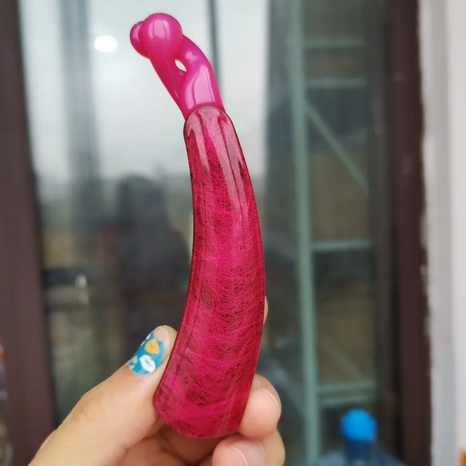Silk Rose Размер 108 мм* 24 мм большие Когти для волос банана, высококачественные заколки для волос банана, заколки для волос для офисных леди isnice - Цвет: Silk Rose