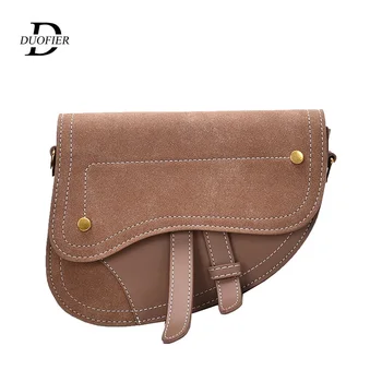 

Women's Designer Luxury Handbag 2020 Fashion New High Quality PU Leather Lady Saddle Bag Small Shoulder Messenger Bag Fashion