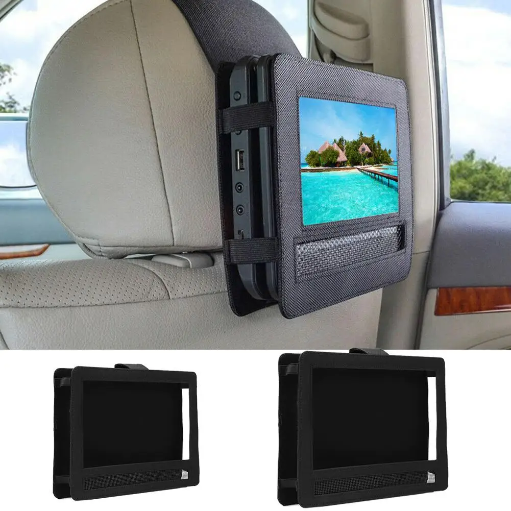 2 размера Авто Hoofdsteun хоудер чехол на сиденье для Ipad opknoping Tas DVD Tablet Beschermhoes Voor Draagbare Dvd-speler Tablet