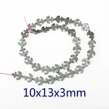 

Natural Hematite Magnet Beads Vacuum Plating Special Shaped Hematite Beaded DIY Handmade Bracelet Necklace Accessories