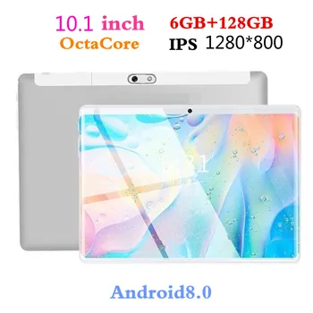 

New 10 Inch Tablets 1280*800 for Android 8.0 4G Octa Core PC Tablets Resolving Power 8MP 5000mAh Office 6GB+128GB Kids Tablet
