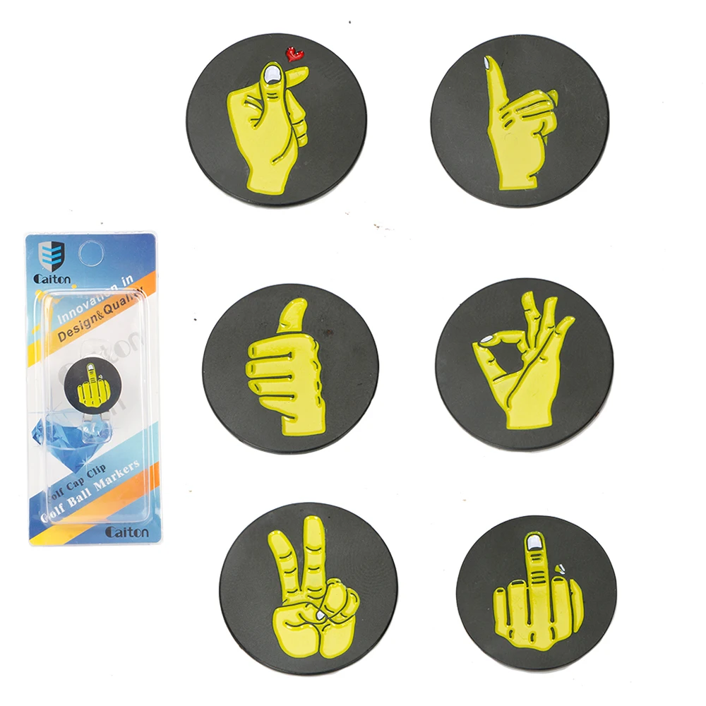 

Golf Hat Clip Golf Marker Alloy Ball Mark Hat Clips Caps Outdoor Golf Accessories Training Aids
