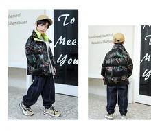 

2021 New Children's Down Jacket White Duck Down Baby Warm Jacket for Boys and Girls Winter Kids Down Coat Letters
