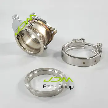 

3" inch Downpipe Turbo Flange V-Band Kit For Cummins Holset WH1C HX35 HX35W HX40