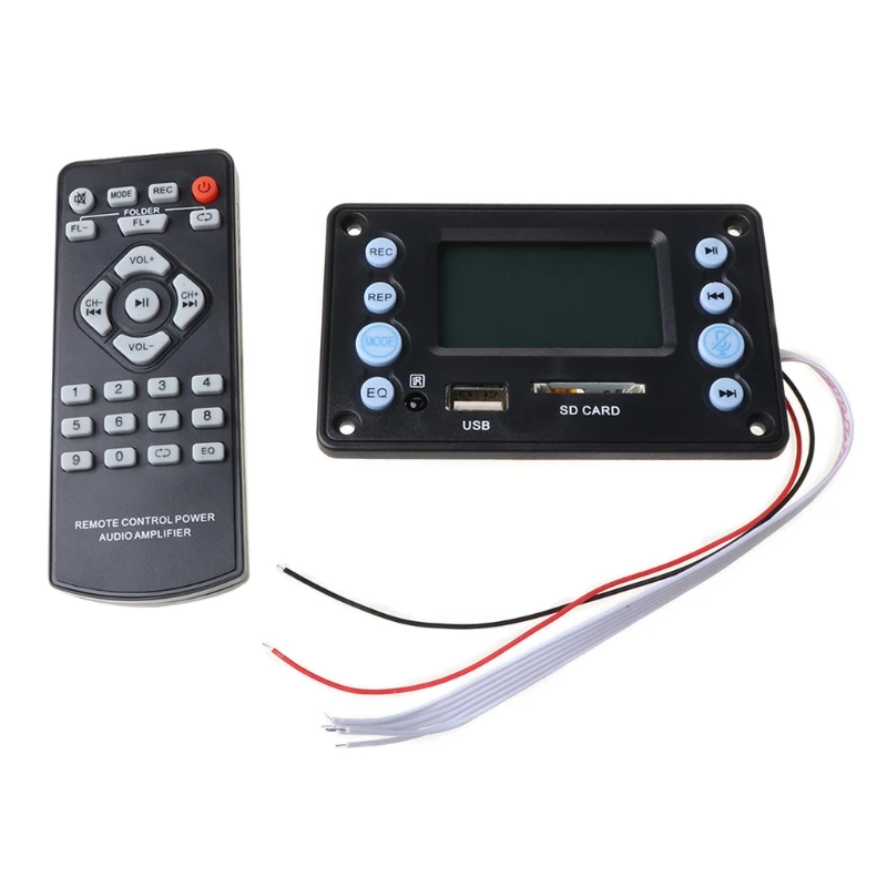 83XC DC 5V 4 0 MIC порт записи Bluetooth-совместимый MP3 декодер плата модуль USB SD WAV WMA APE FLAC FM с