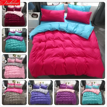 

Rose Red Blue Bedding Set 3pcs/4pcs Bed Linens Kids Child Soft Cotton Bedspreads Single Twin Queen King Size Duvet Cover 200x230