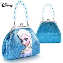 Disney Frozen 2 Кошелек Сумочка Принцесса Анна Эльза сумка для девочек Портативный косметический многоцелевой хранения монет Золотые сумки