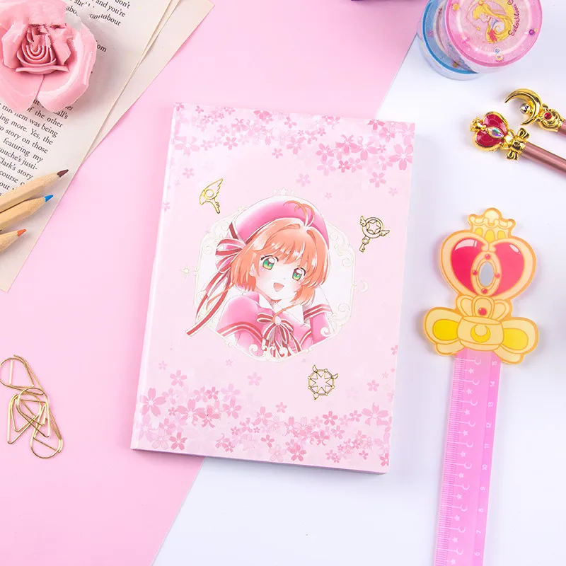 Сейлор Мун Косплей записная книжка карта Captor Sakura журнал книга печатная бумага