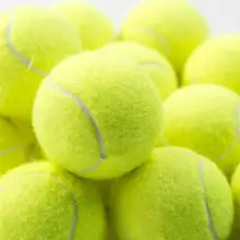 

1PC Tennis Ball Professional Rubber Practice Tennis Ball High Resilience Practice Durable School Club Competition Training Tools