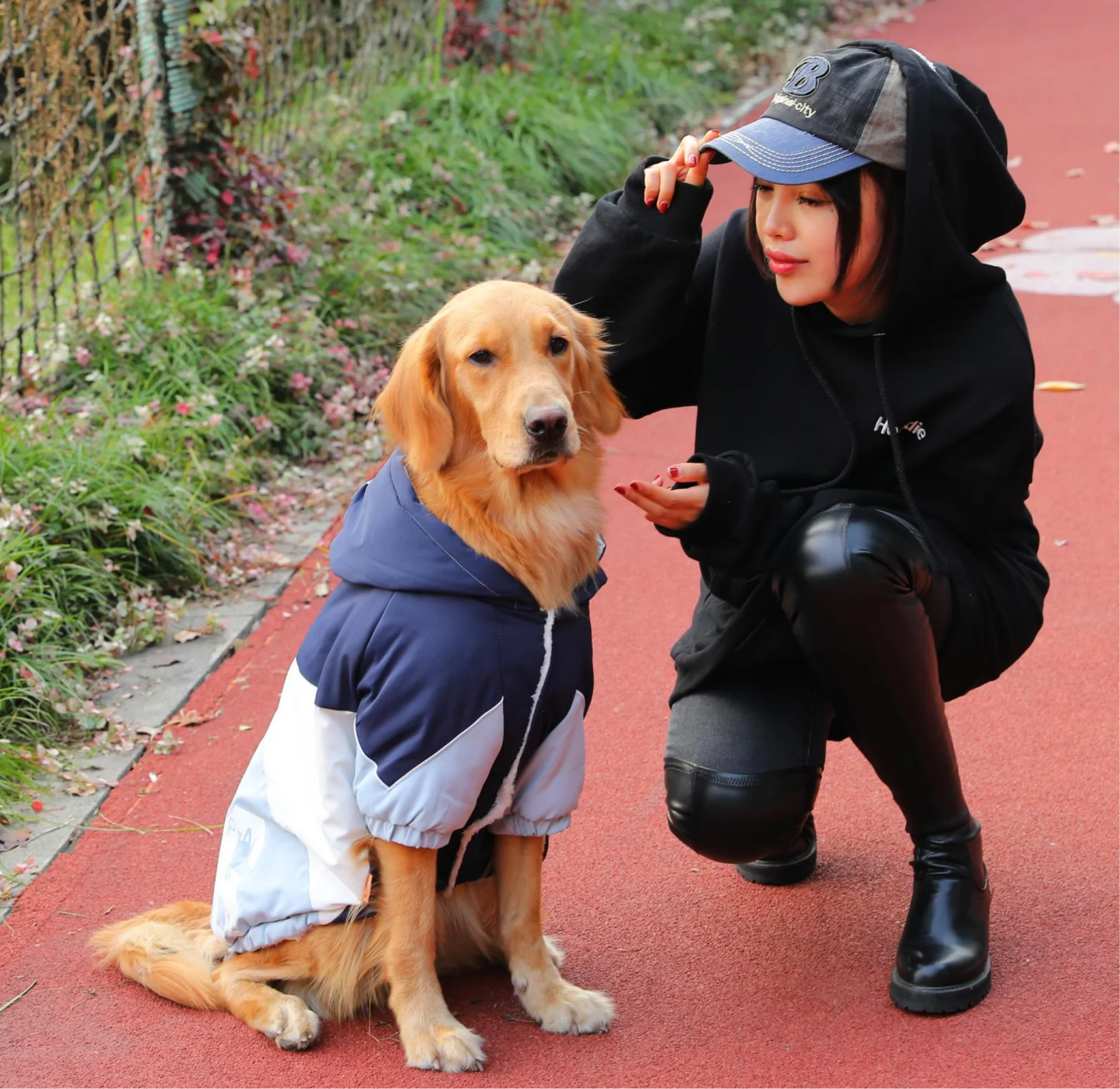 HOOPET Pet Clothes Winter Warm Clothes for Small Big Dogs Overalls Chihuahua Costumes Jacket Thicken Clothe For Pet Dog Supplier