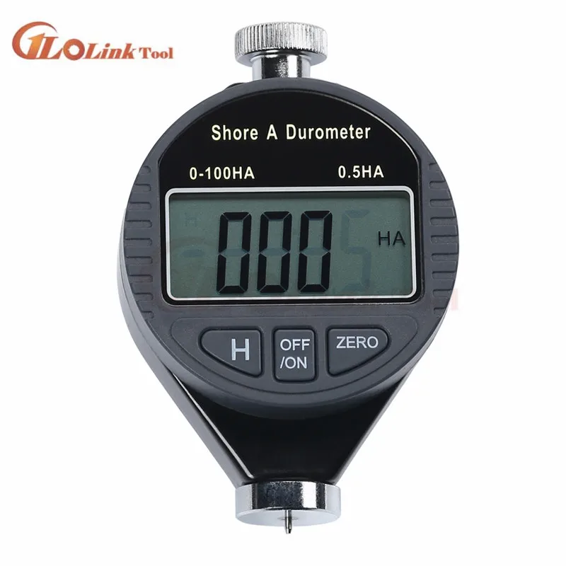 Rubber hardness tester Digital gauge Shore hardness Durometer Digital Hardness Tester Hardness Meter Shore A for Plastic, leather, rubber, multi-resin