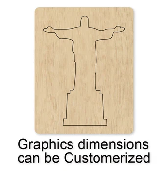 

Statue Of Jesus Wood Die Scrapbooking Cutting Dies&Wooden Dies Suitable for Common Die Cutting Machines on the Market 2020 New