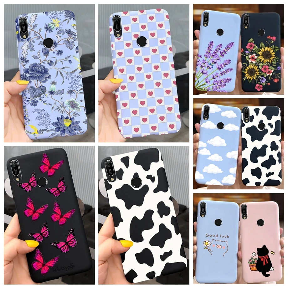 Huawei Y6 2019 Custodia Huawei Y6S Y6 Prime 2019 Custodia In Silicone Tpu Custodia Morbida Per Huawei Y6 2019 Mrd-Lx1F Y 6 Y6Prime Fundas