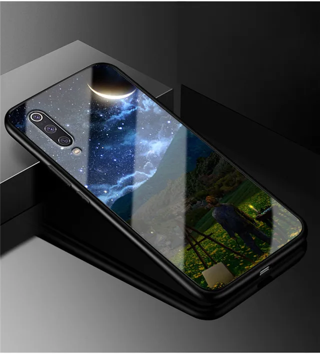 Для xiaomi mi a 3 чехол из закаленного стекла твердая задняя крышка для xiaomi mi a3 чехол Модный мягкий бампер для xiaomi A3 mi a3 mi a 3 чехол s - Цвет: 35