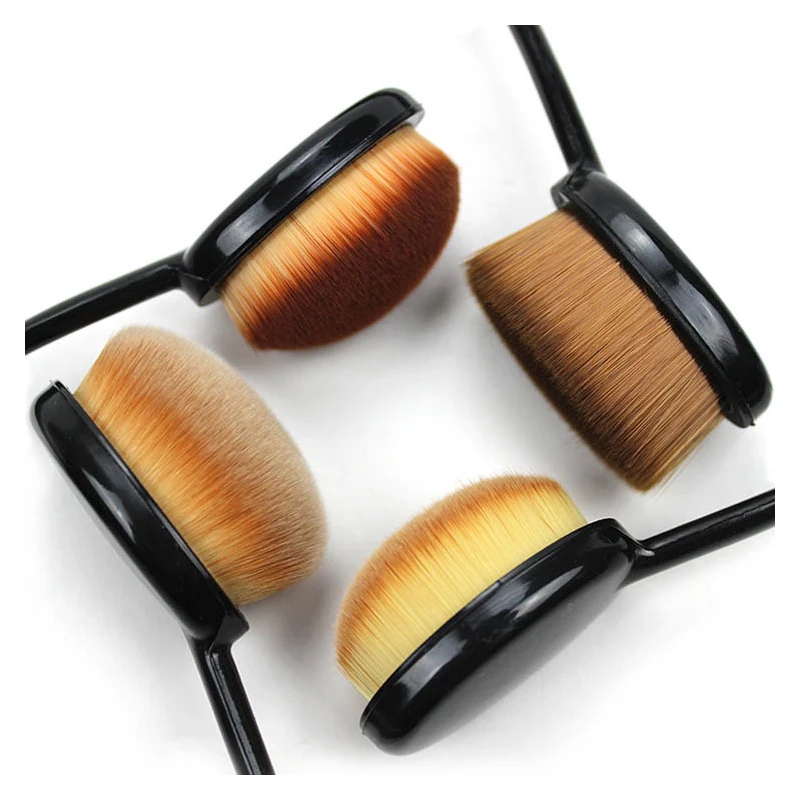 1 шт . профессиональная кисть для нанесения основы под макияж|Аппликатор теней