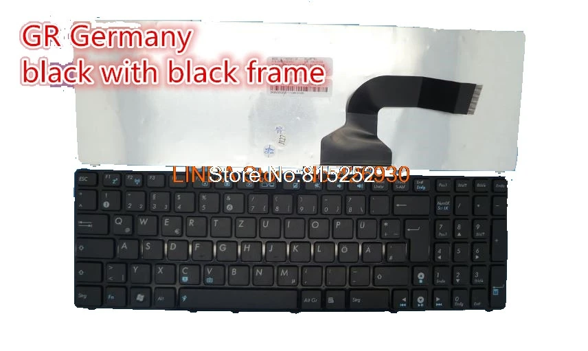 Laptop Keyboard For ASUS K52 K52D K52F K52J K52N UL50 UL50A UL50V K53S K72D K72J K72S K73E K73S N71J black GR/it/US/RU New | Компьютеры и