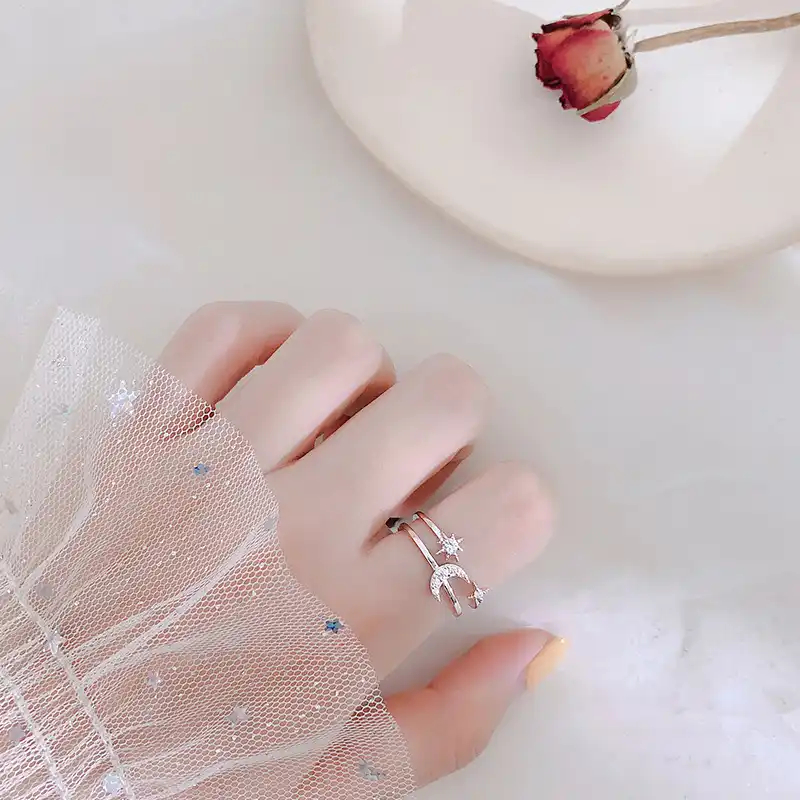 moon ring design
