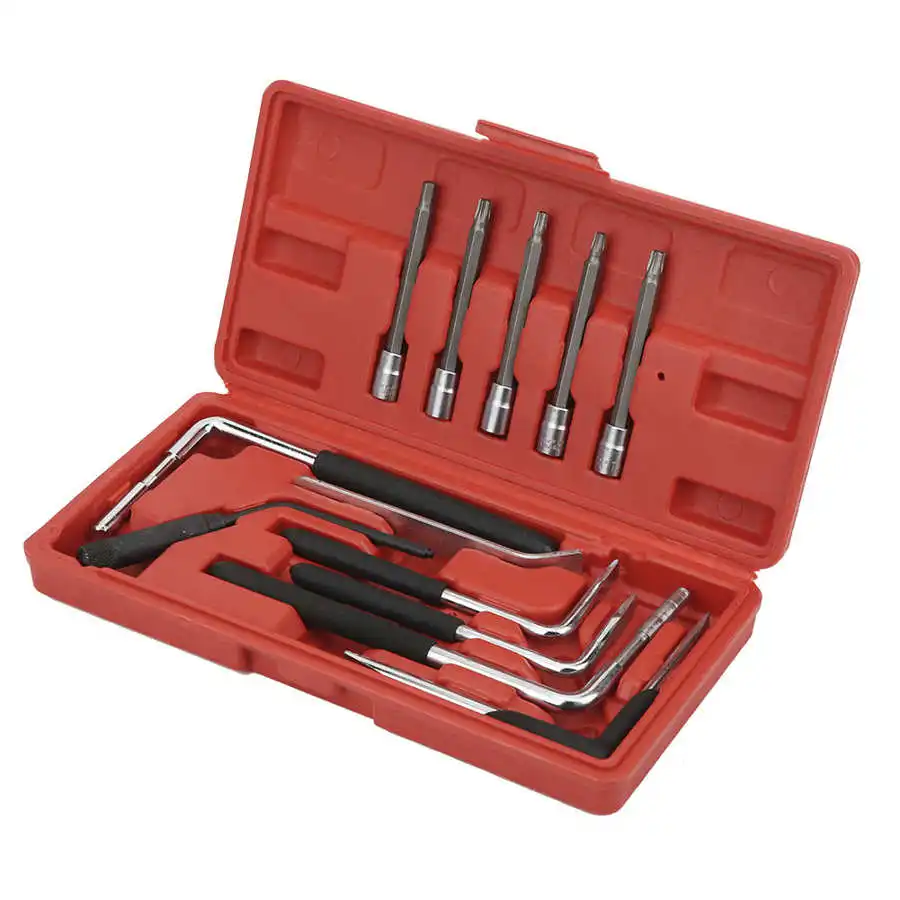 

12pcs Car Sliding Door Lock Handle Air Pocket Removal Disassembly Tool Set Car Garage Repair Tool Fit for Renault