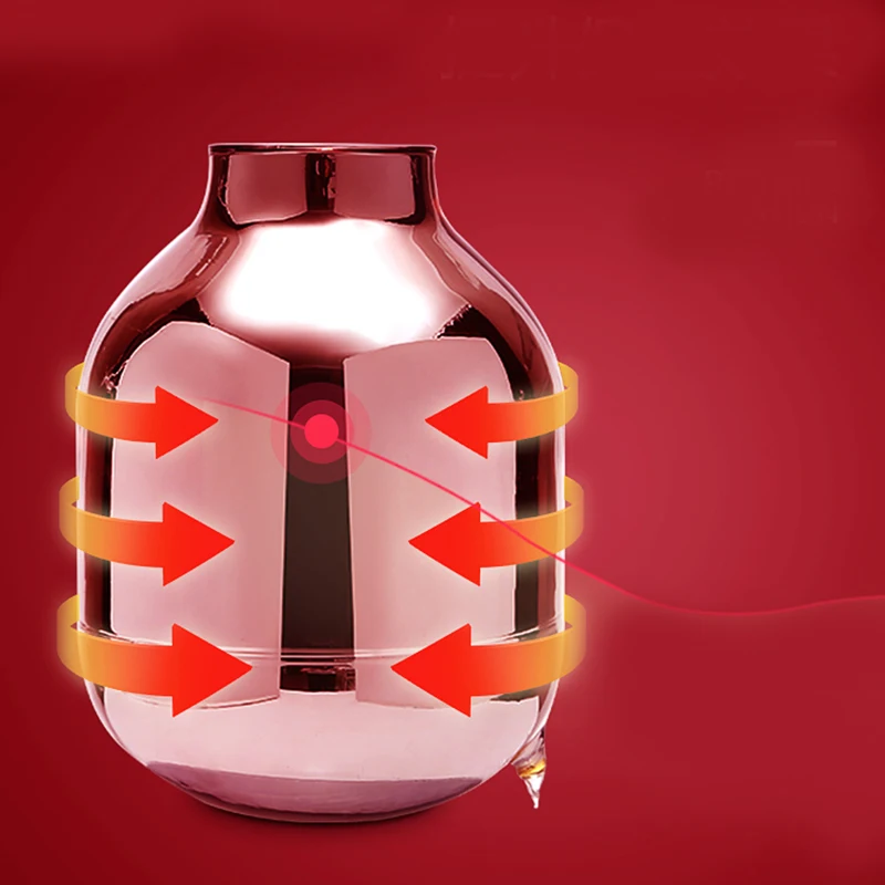 Diamond Double Wall Glass Vacuum Flask 1L Office Travel Leak-proof Insulated Thermal Hot Water Bottle Company Thermos Warm Pot