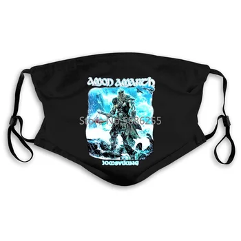 

AMON AMARTH JOMSVIKING DEATH METAL CHILDREN OF BODOM AMORPHIS NEW BLACK Cool Men's Women's Mouth Mask Filter