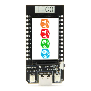 

ESP32 WiFi And Bluetooth Module Development Board TTGO T-Display 1.14 Inch LCD Control Board for Arduino