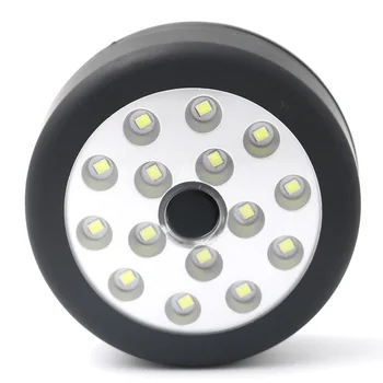 

15LED Strong Magnet Working Lamp Portable Multifunction Compact High Bright Camping Tent Lights for Outdoor Lighting Night Light