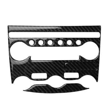 

Cover Sticker For Nissan 370Z 2009-20 Carbon Fiber AC CD Panel High quality