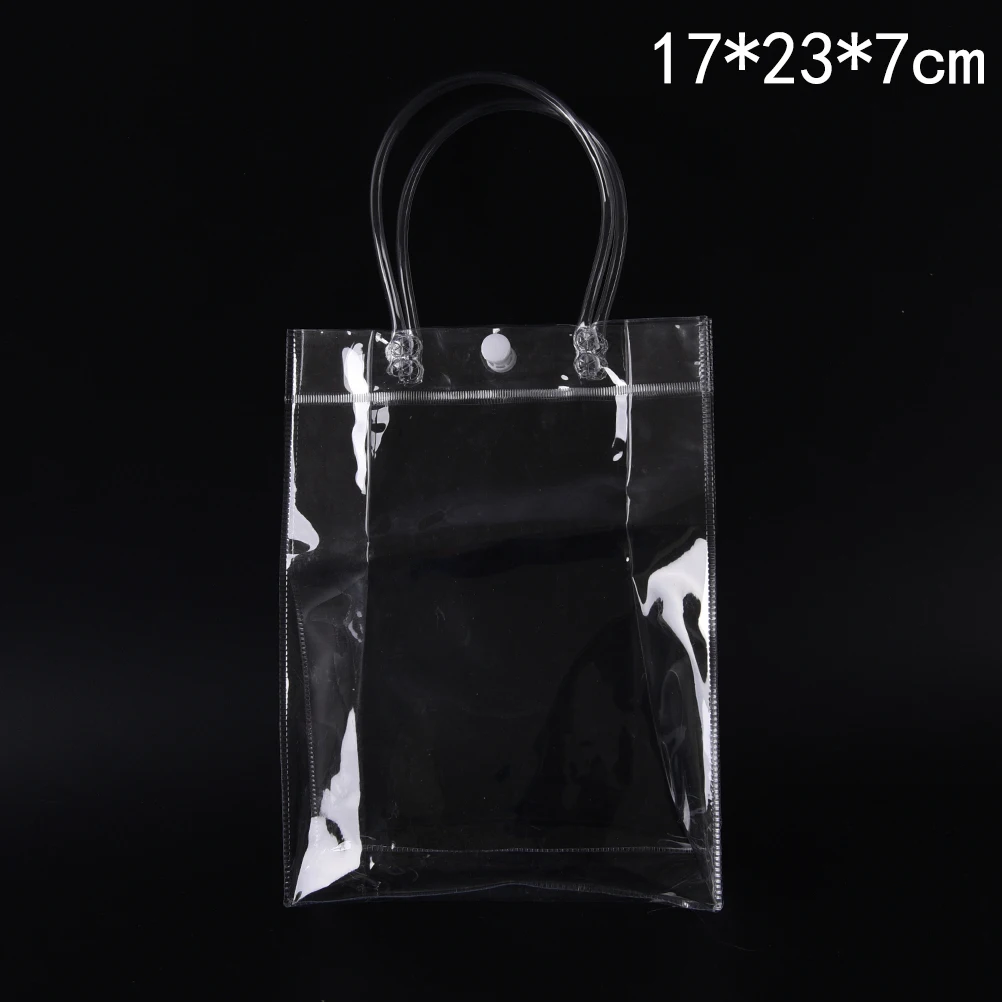 Водонепроницаемая пластиковая косметичка из ПВХ для путешествий, сумки для макияжа, 10 размеров, прозрачные