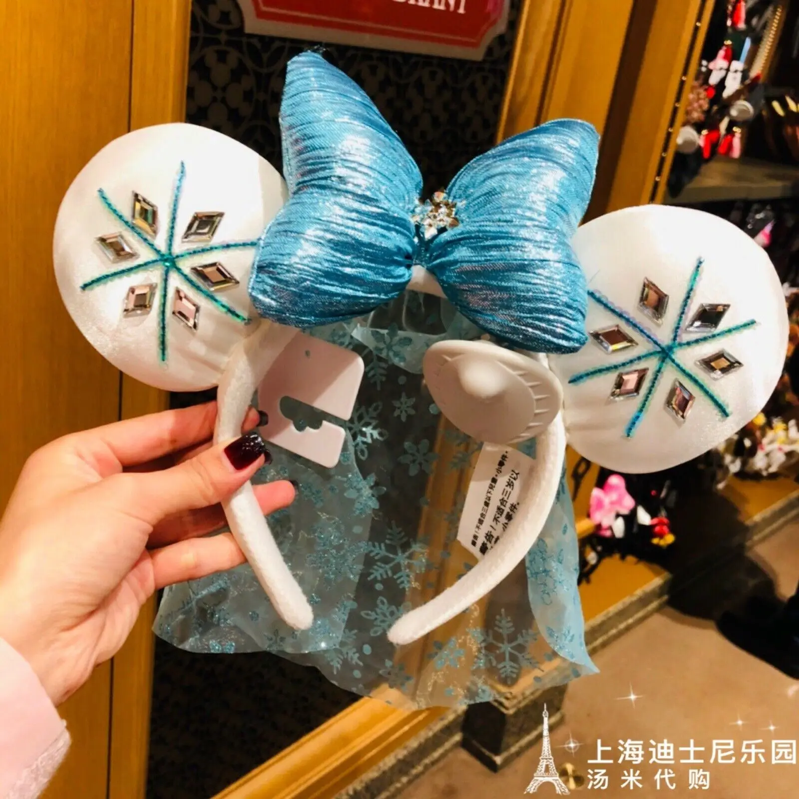 Новая коллекция Disney Mickey Minnie ободок для волос с украшением в виде мыши|Персонажи